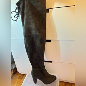 Over-the-Knee Suede Boots